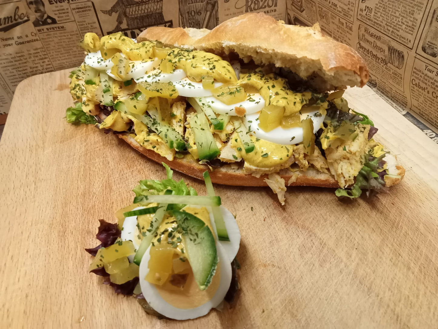 Broodje Surinaamse Kip Nieuw