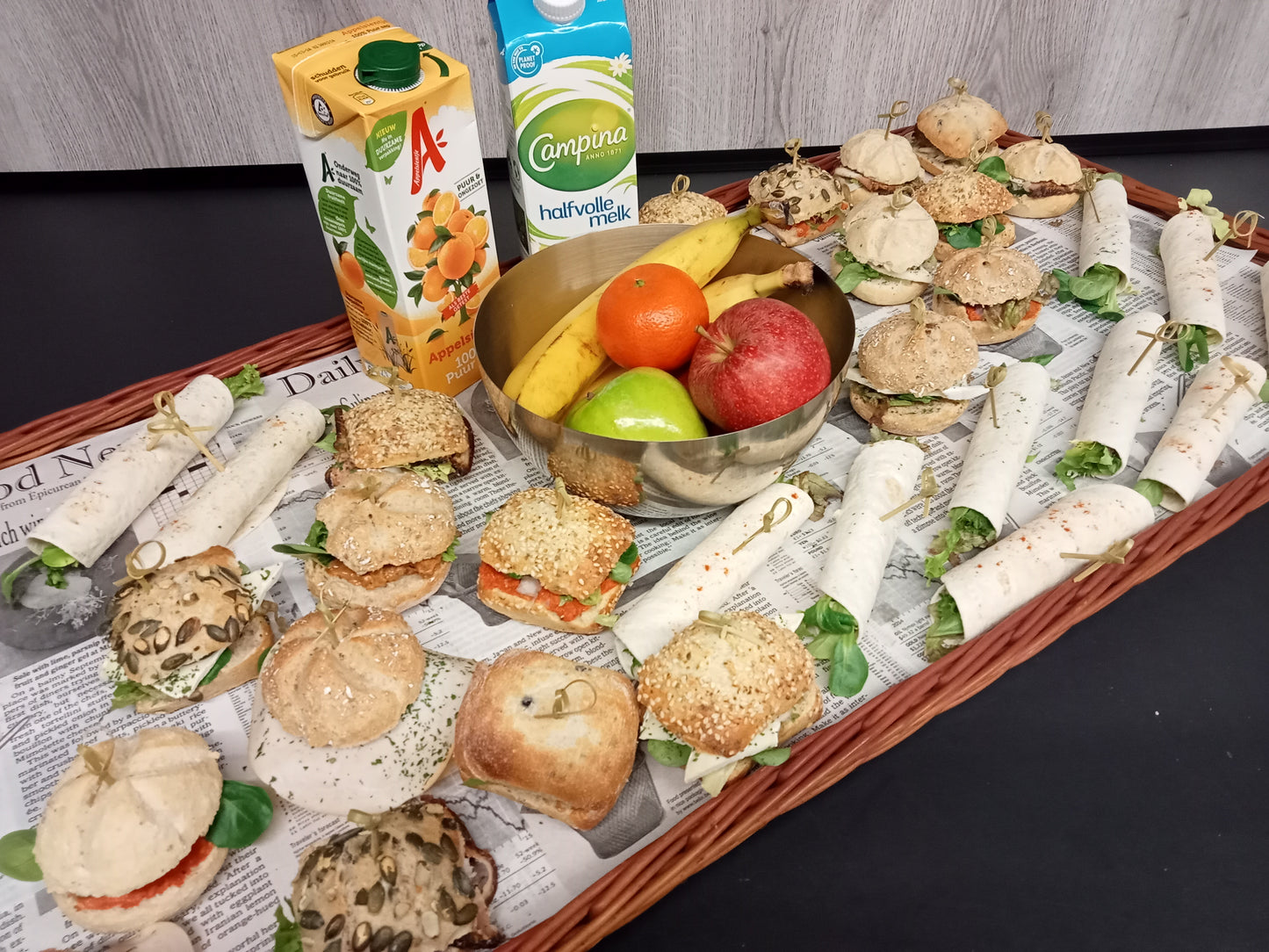 Vergader Speciaal Bedrijfslunch Duo Mix