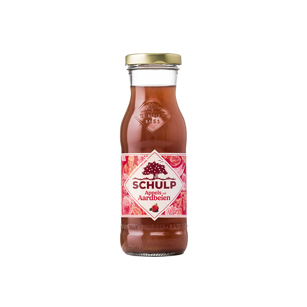 Schulp Appels en Aardbeien Sap 200 ML
