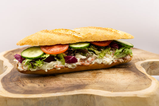 Broodje farmersalade vegetarisch Nieuw