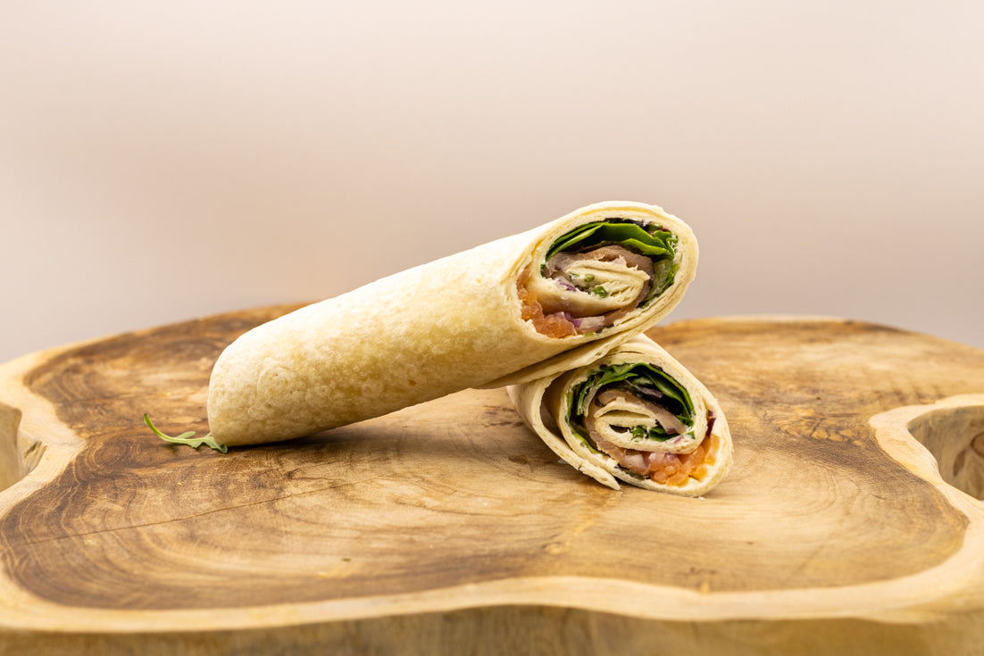 Rijkelijk Gevulde Wrap Zalm