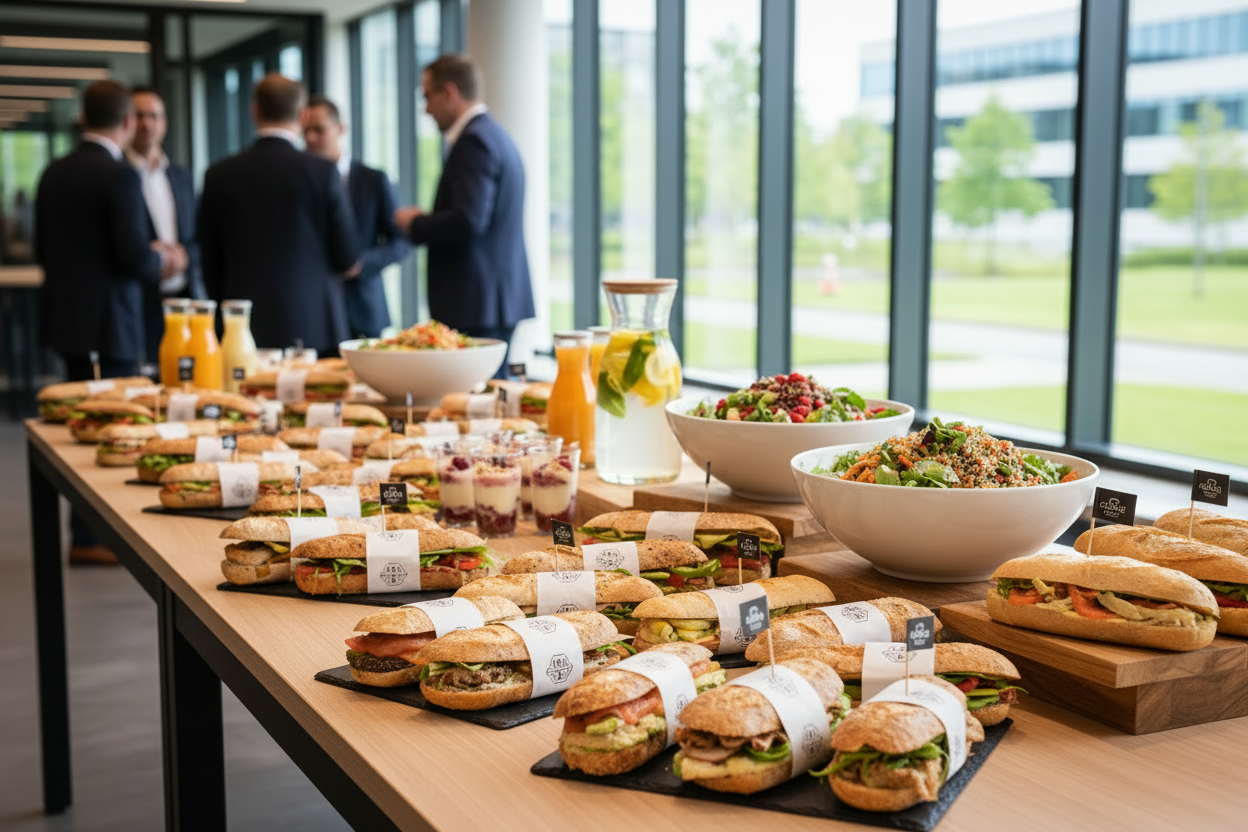 zakelijke lunch bezorgen